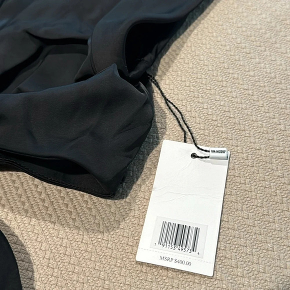 Jason Wu Black Satin Dress - Picture 10 of 12